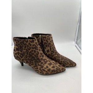 Circus by Sam Edelman ankle  Boots  Brown Tiger Western Ankle Shoes Size  6